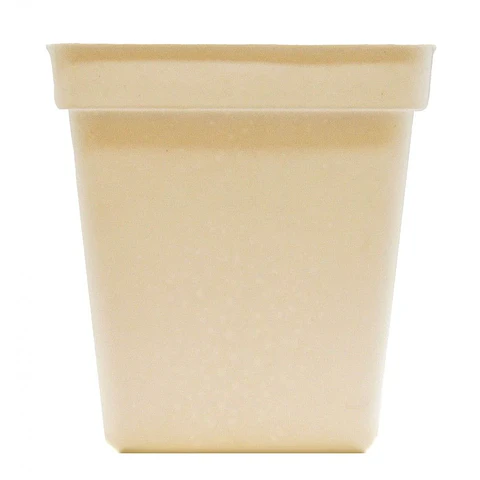 Maceta Cuadrada Blanca 