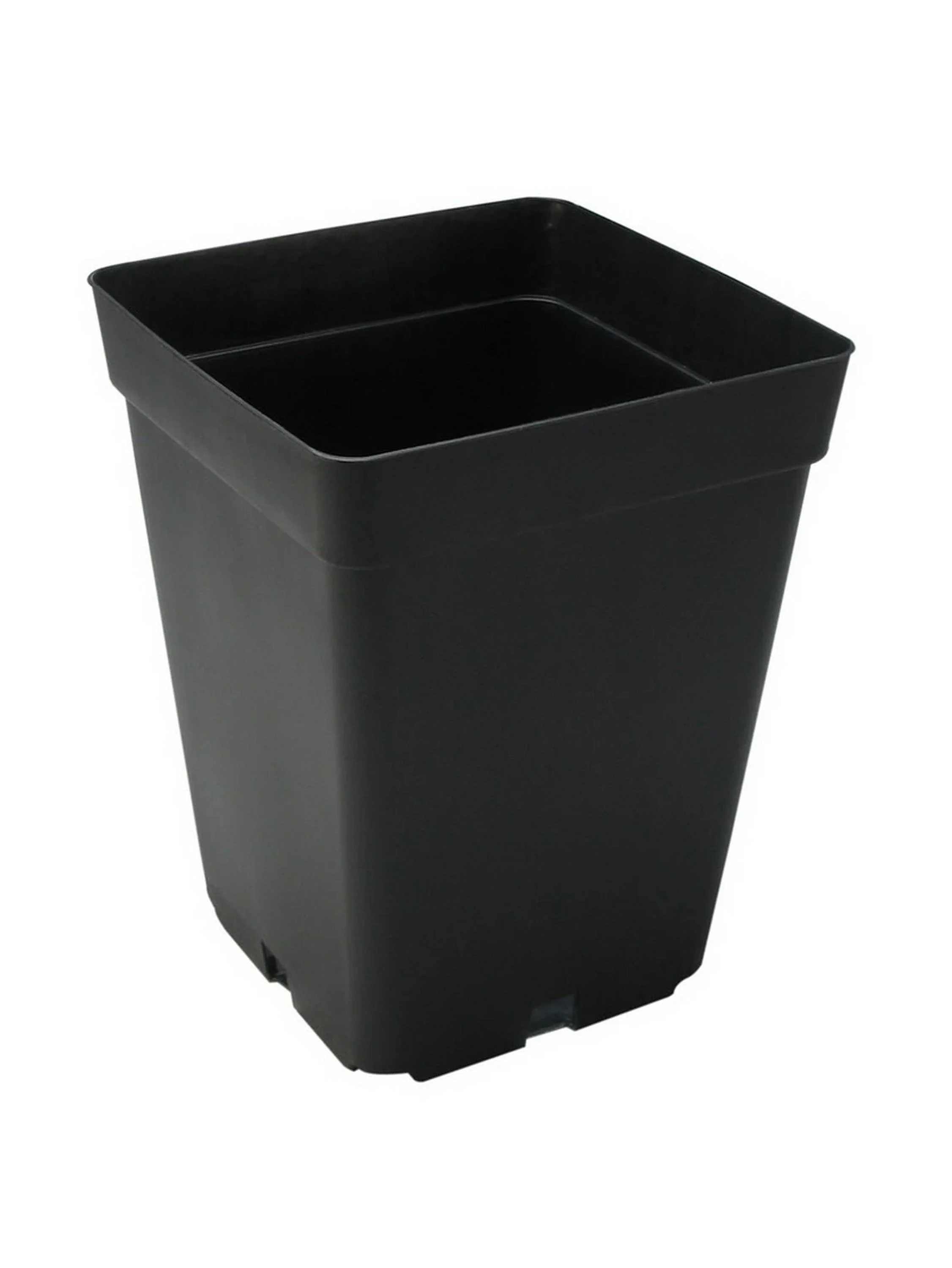 Maceta Cuadrada Negra 5Lt 1