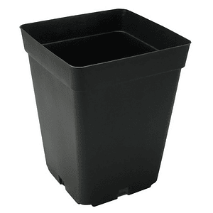 Maceta Cuadrada Negra 5Lt