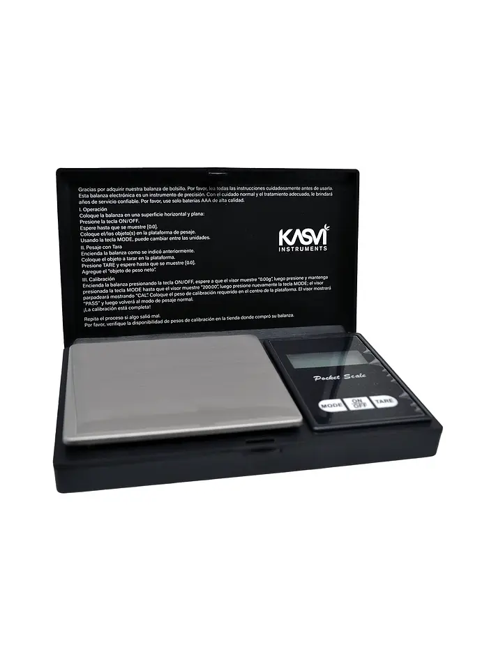 Balanza Gramera Mini Profesional 200/0,1Gr-Kasvi 3