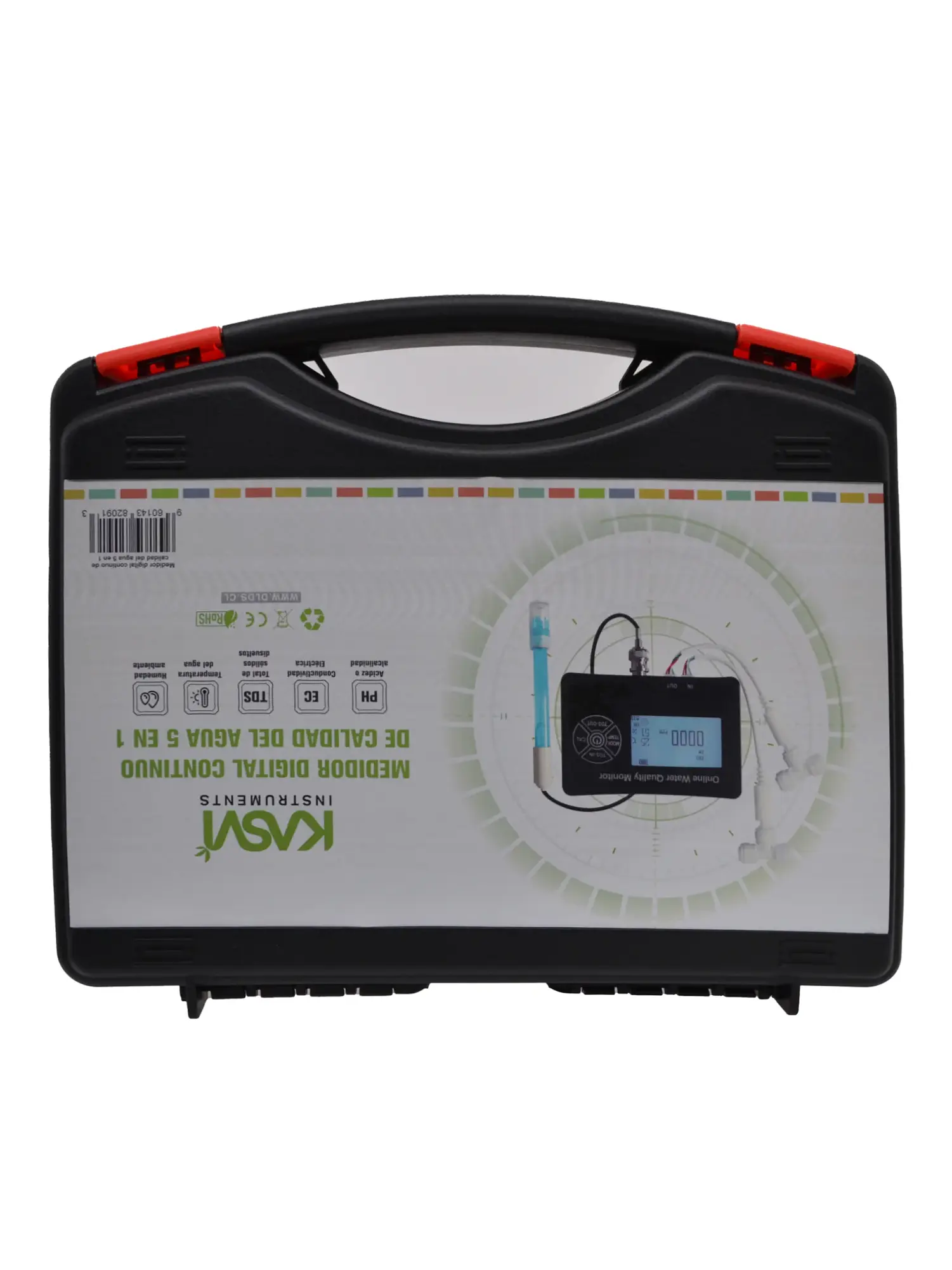 Medidor Digital Continuo De Calidad Del Agua 5 En 1- Kasvi 1