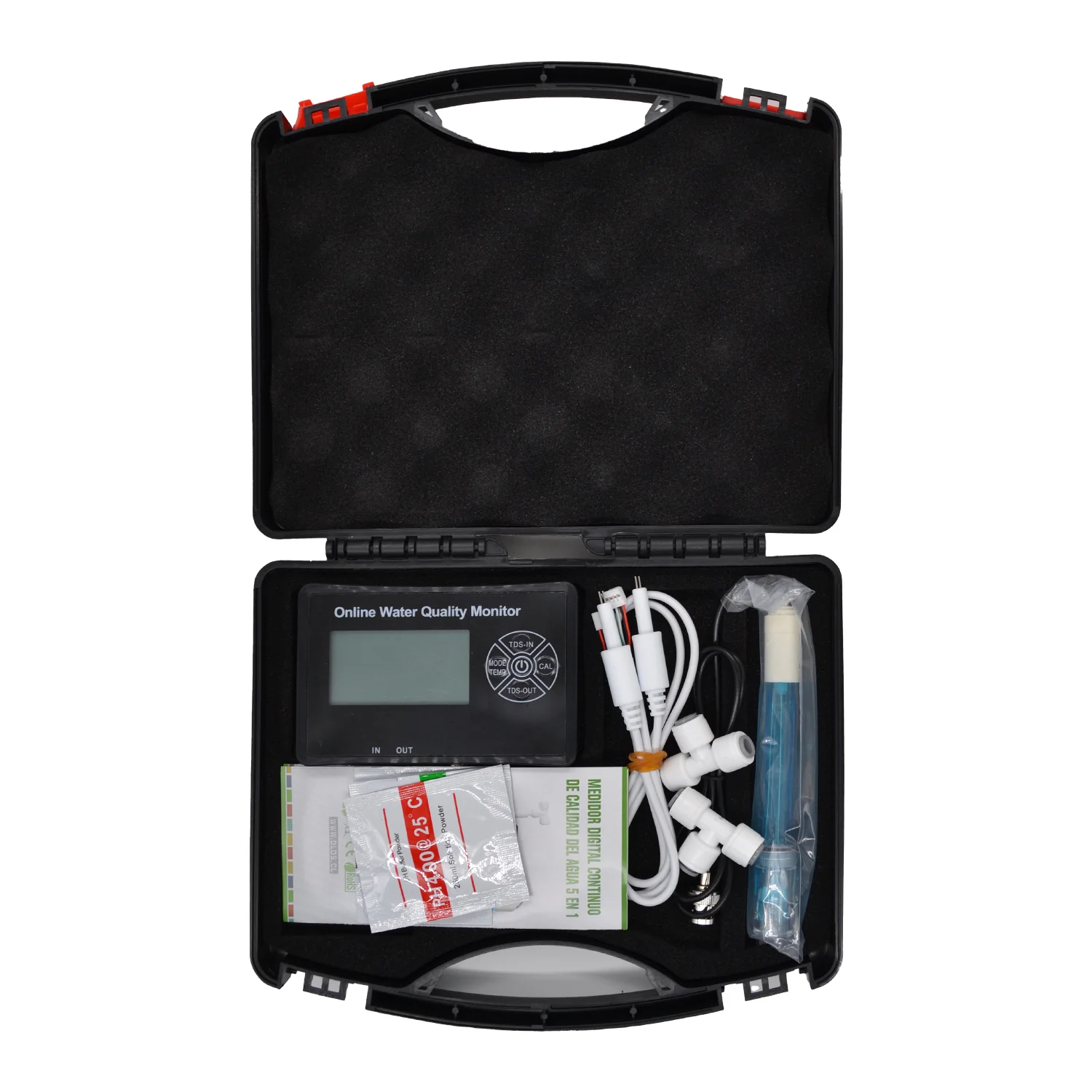 Medidor Digital Continuo De Calidad Del Agua 5 En 1- Kasvi 2