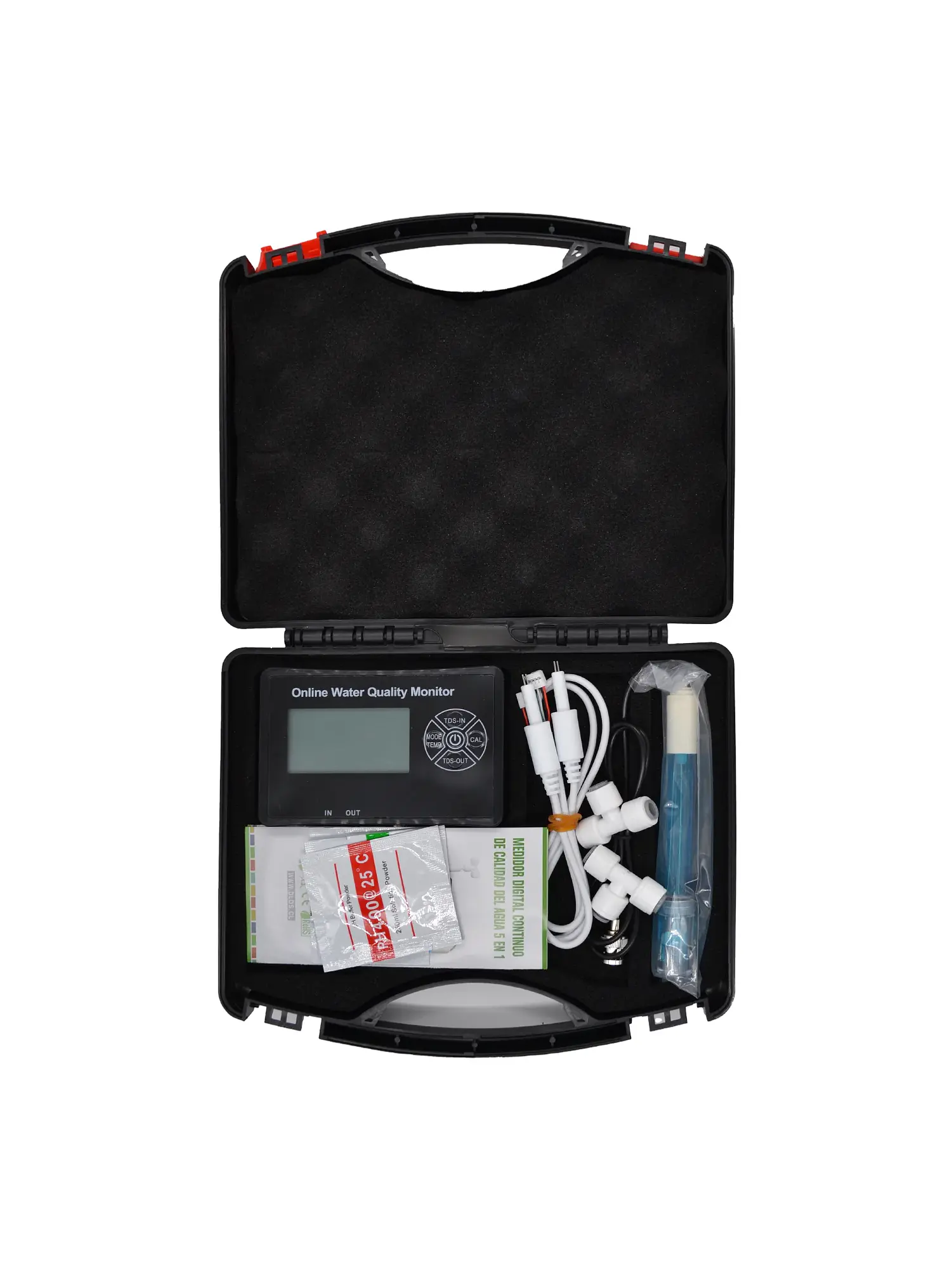 Medidor Digital Continuo De Calidad Del Agua 5 En 1- Kasvi 2