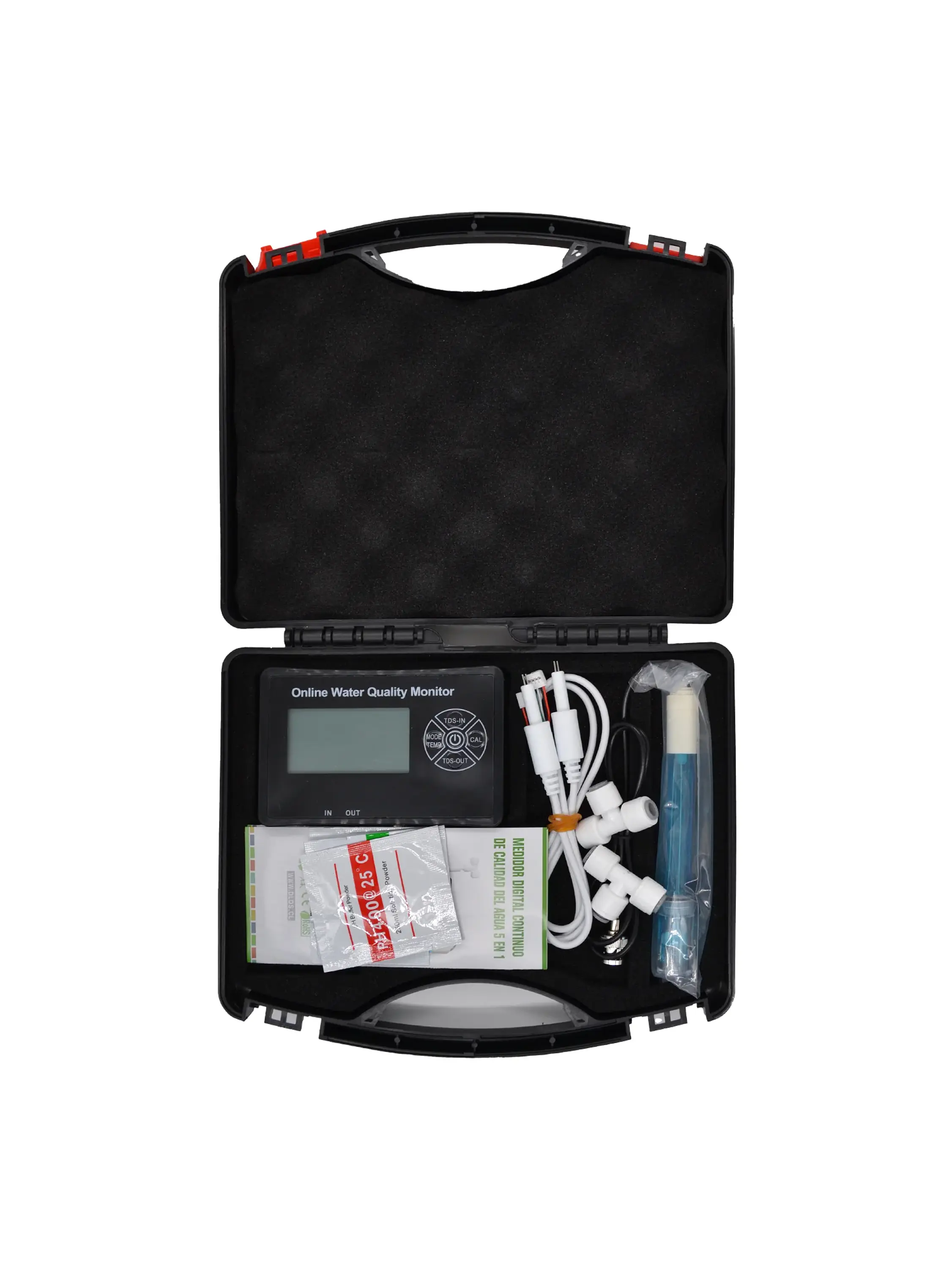 Medidor Digital Continuo De Calidad Del Agua 5 En 1- Kasvi 2