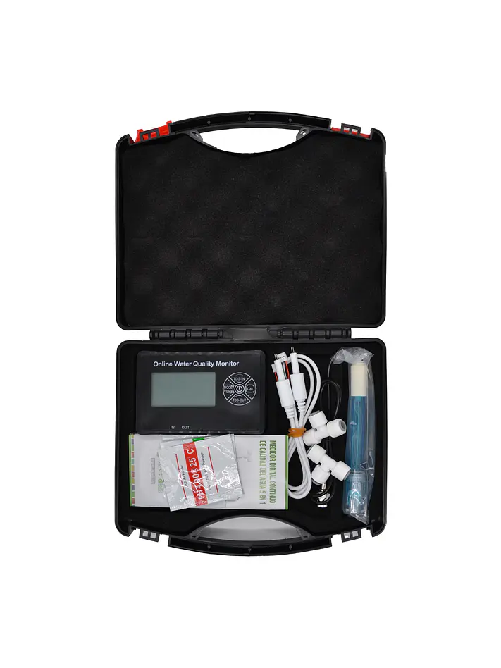 Medidor Digital Continuo De Calidad Del Agua 5 En 1- Kasvi 2