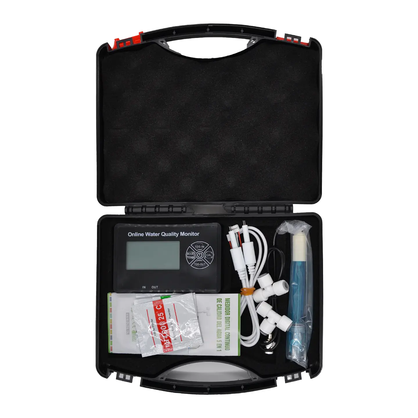 Medidor Digital Continuo De Calidad Del Agua 5 En 1- Kasvi 2