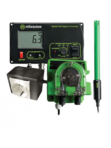 KIT CONTROLADOR AUTOMATICO PH Y BOMBA DOSIFICADORA-MILWAUKEE 1