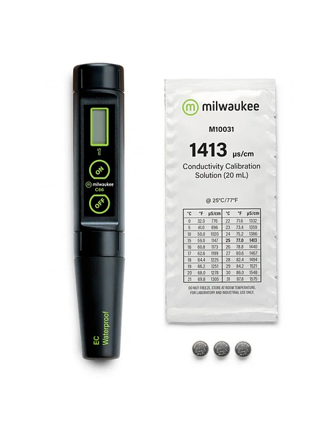 Medidor Ec Waterproof-Milwaukee 1