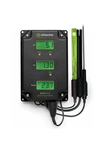Medidor De Monitoreo Continuo Ph/Ec/Temp-Milwaukee 1