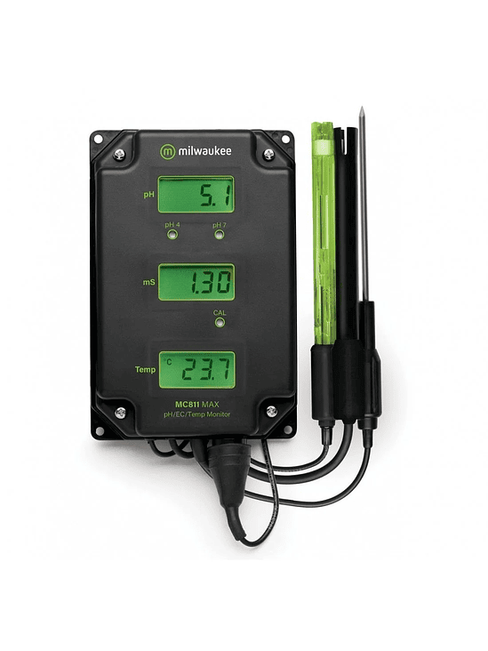 MEDIDOR DE MONITOREO CONTINUO PH/EC/TEMP-MILWAUKEE 1