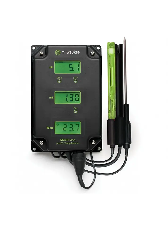 Medidor De Monitoreo Continuo Ph/Ec/Temp-Milwaukee 1