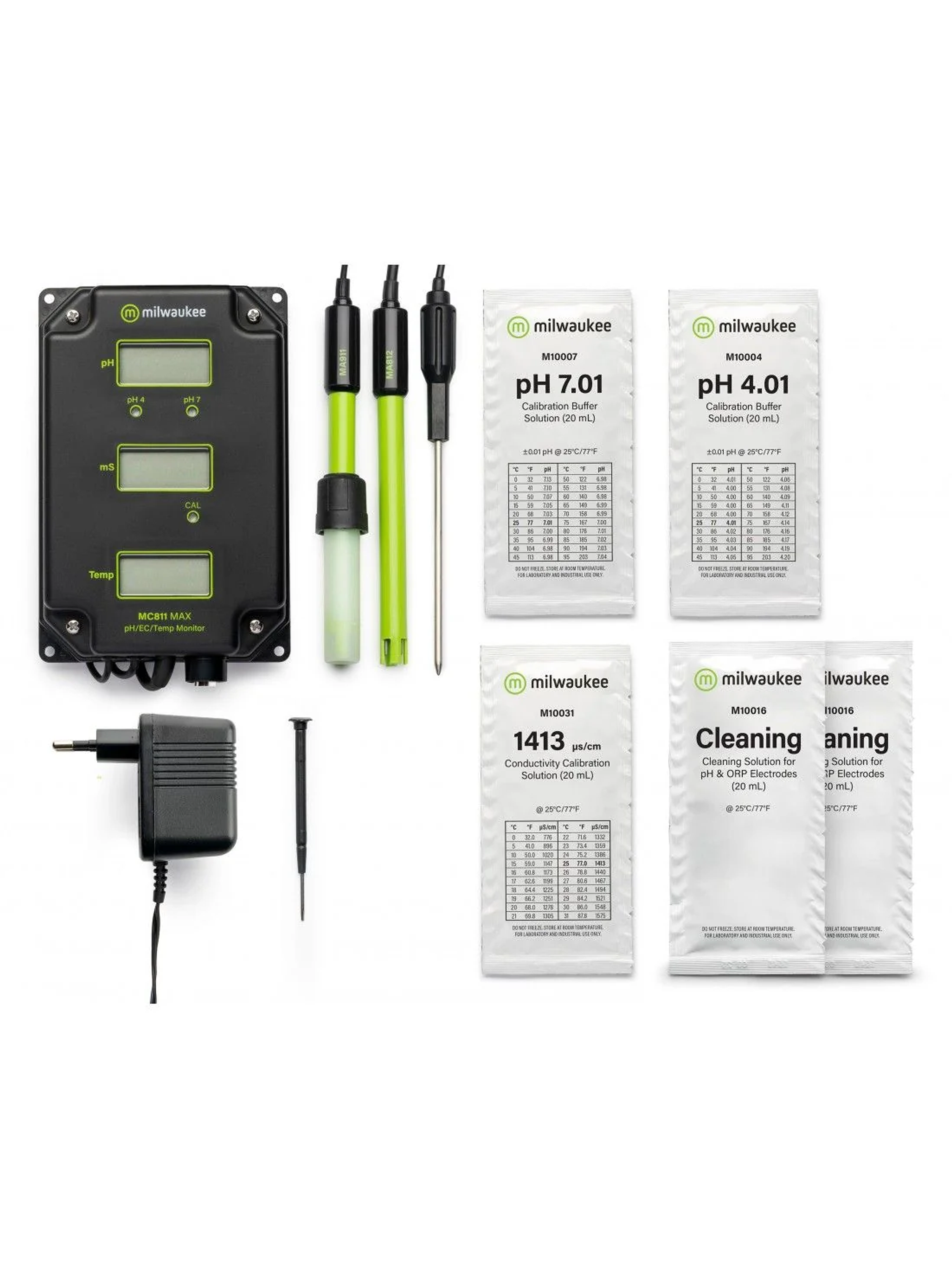 Medidor De Monitoreo Continuo Ph/Ec/Temp-Milwaukee 2