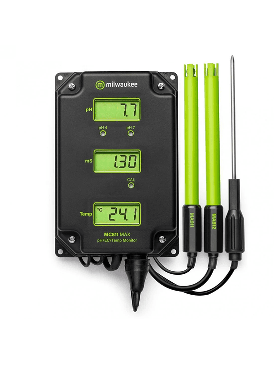 MEDIDOR DE MONITOREO CONTINUO PH/EC/TEMP-MILWAUKEE 3