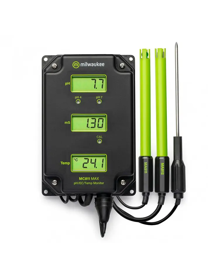 Medidor De Monitoreo Continuo Ph/Ec/Temp-Milwaukee 3