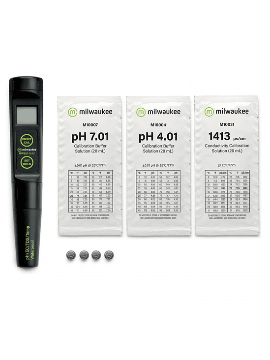 MEDIDOR PH/EC/TDS/TEMP-MILWAUKEE 1