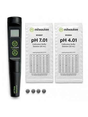 PH55 MEDIDOR PH/TEMP WATERPROOF -MILWAUKEE 1