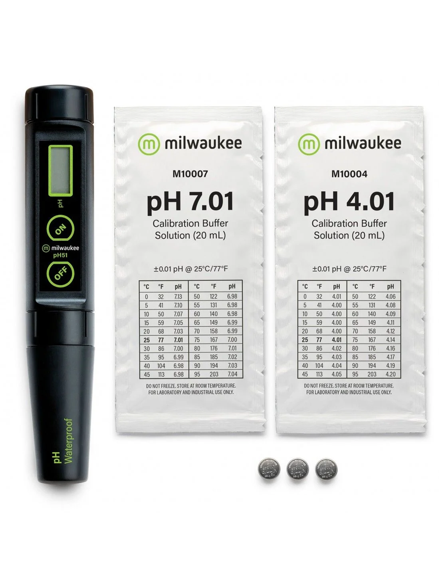 Medidor Ph Waterproof-Milwaukee 3