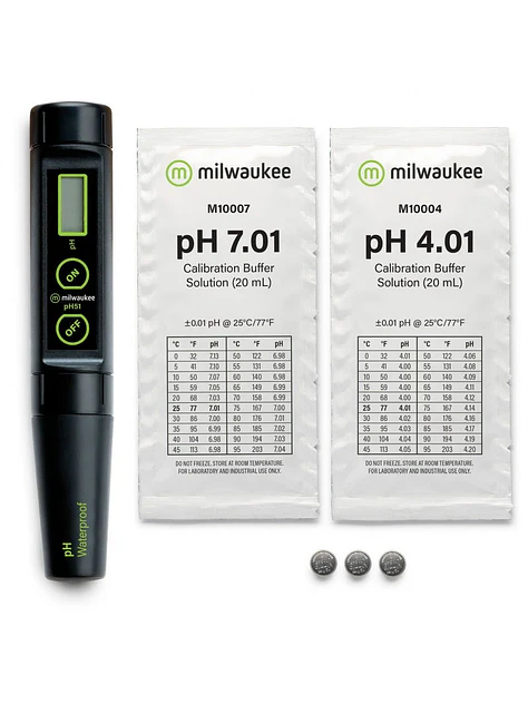 Medidor Ph Waterproof-Milwaukee 3