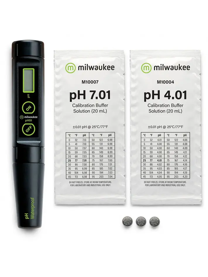 Medidor Ph Waterproof-Milwaukee 3