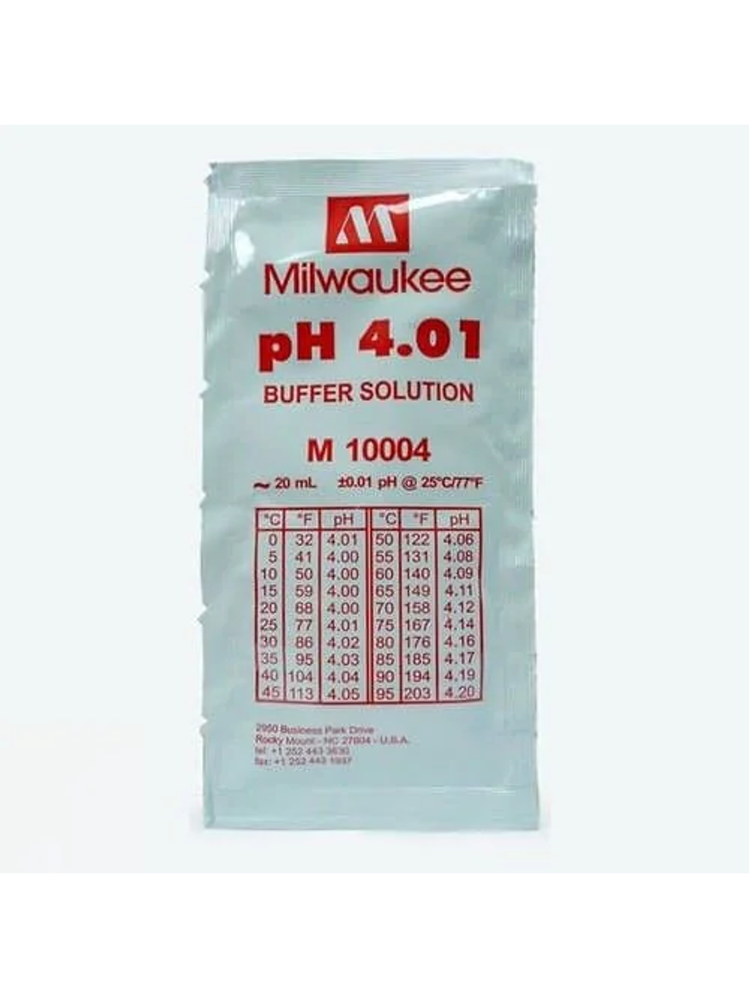 Liquido Calibrador Ph 4.01 20Ml-Milwaukee 1