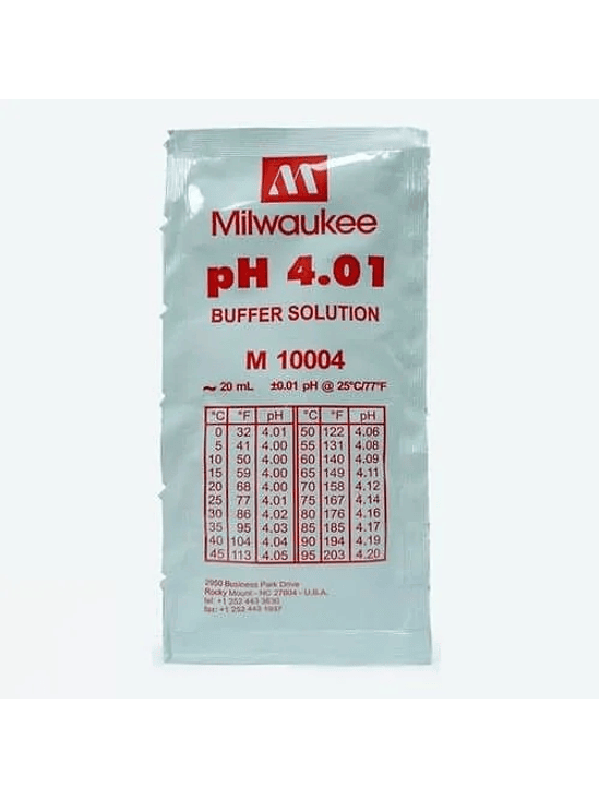 LIQUIDO CALIBRADOR PH 4.01 20ML-MILWAUKEE 1
