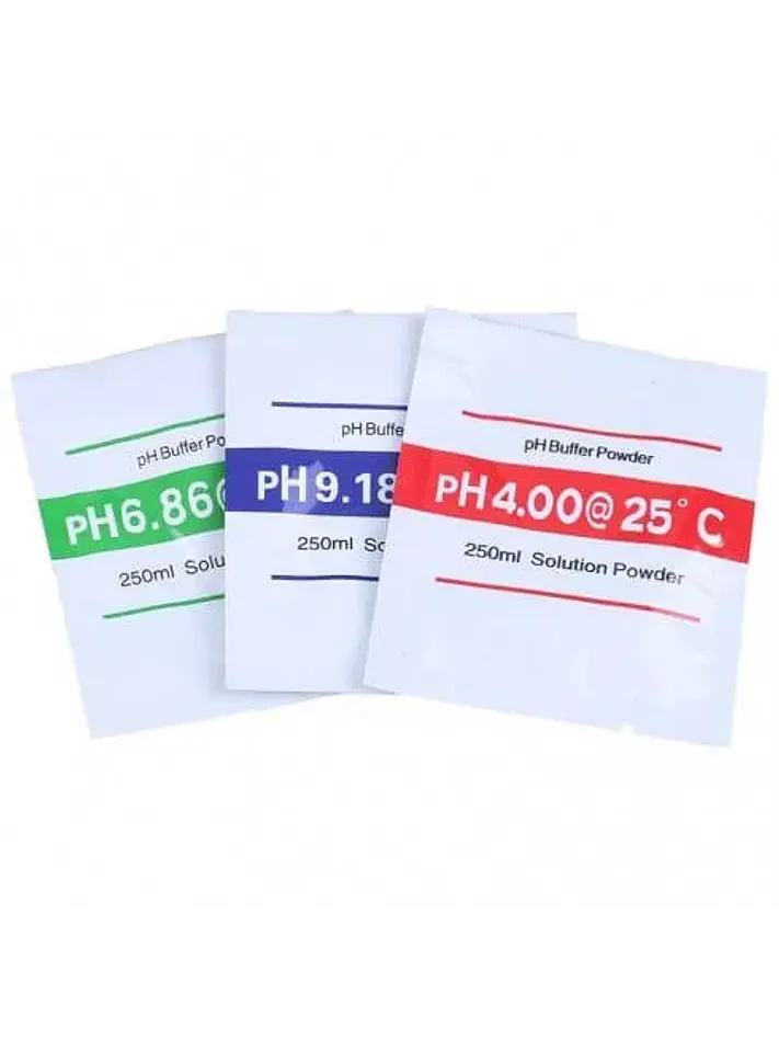 Polvo Calibrador Ph Pack 6.86 / 4.01 / 9.18 1