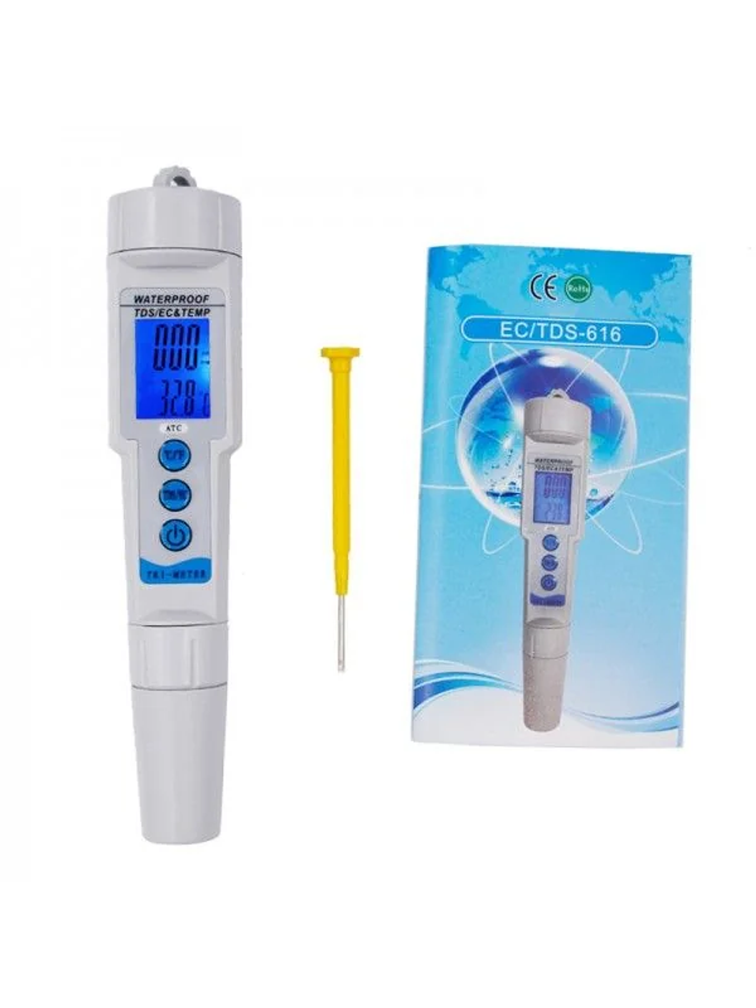 Medidor 3 En 1 Tds/Ec/Temp Waterproof Analitycs Instruments 1