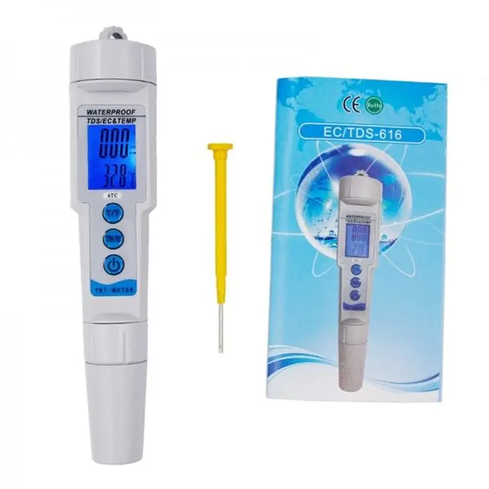 Medidor 3 En 1 Tds/Ec/Temp Waterproof Analitycs Instruments 1