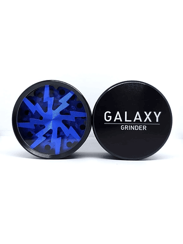 LIGHTNING GRINDER BLUE 63MM-GALAXY 1