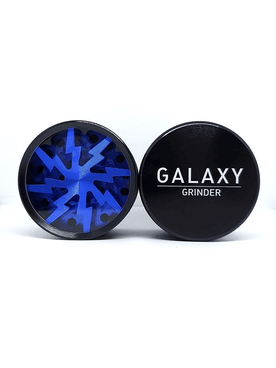 LIGHTNING GRINDER BLUE 63MM-GALAXY 1