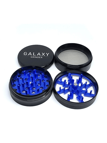 LIGHTNING GRINDER BLUE 63MM-GALAXY 2