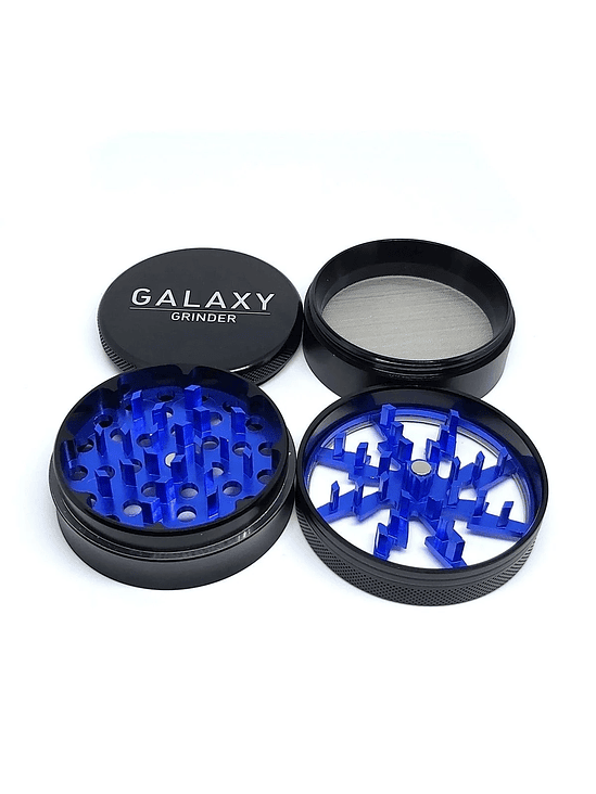 LIGHTNING GRINDER BLUE 63MM-GALAXY 2