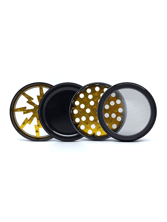LIGHTNING GRINDER GOLD 63MM-GALAXY 2