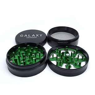 LIGHTNING GRINDER GREEN 63MM-GALAXY