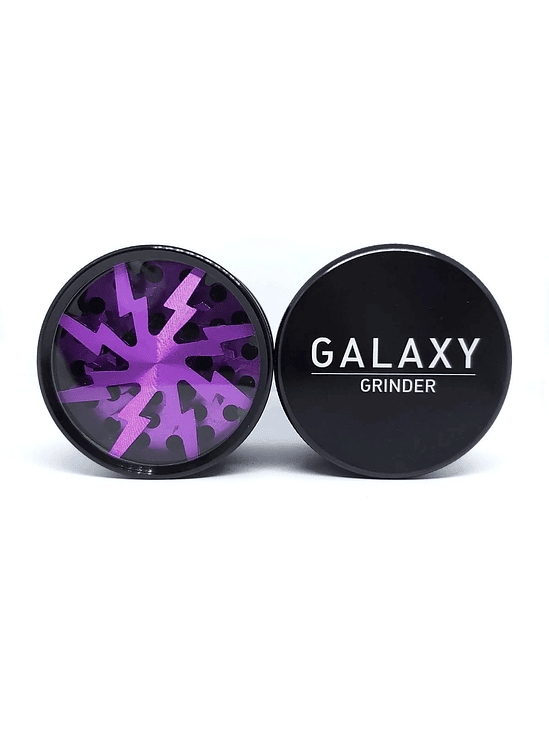 LIGHTNING GRINDER PURPLE 63MM-GALAXY 1