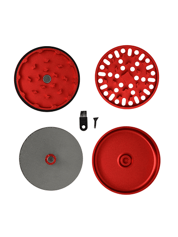 MOLEDOR QUARTZ GRINDER RED- GALAXY 4