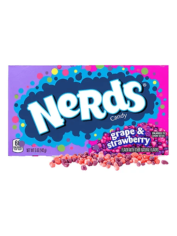 NERDS GRAPE & STRAWBERRY 46.7G 1
