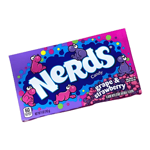 NERDS GRAPE & STRAWBERRY 46.7G