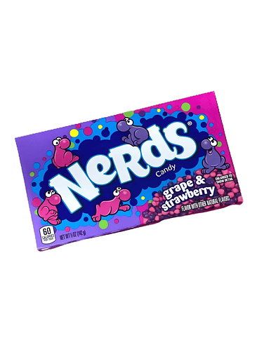 NERDS GRAPE & STRAWBERRY 46.7G 2