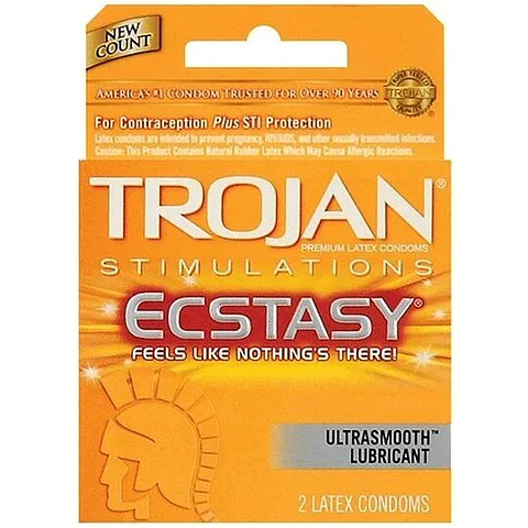 Condon/Trojan Ecstasy Pack X 3