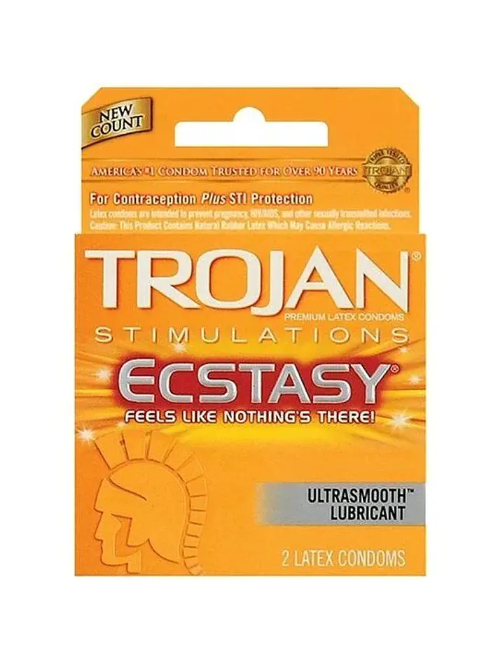 Condon/Trojan Ecstasy Pack X 3 1