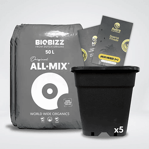 * PACK ALL MIX 50LT Y MACETAS 18 LT