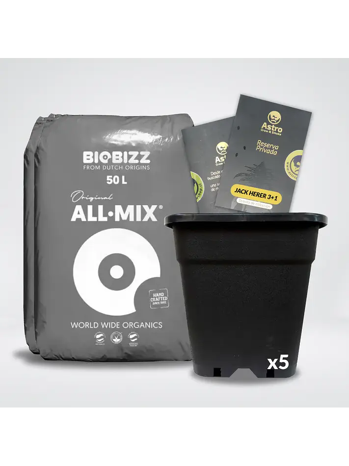 * Pack All Mix 50Lt Y Macetas 18 Lt 1