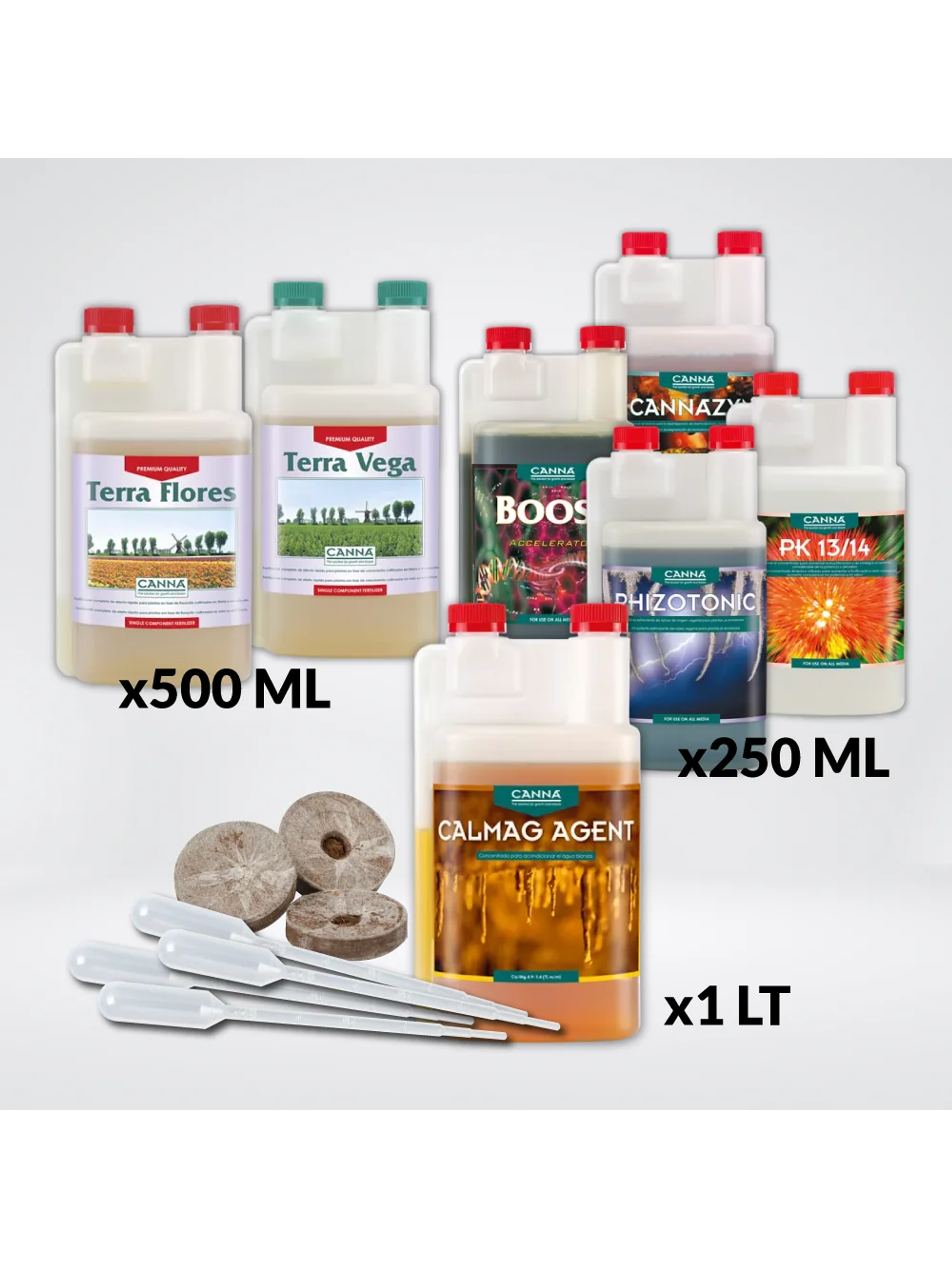 * Pack Canna Completo 500 Ml Y 250Ml 1