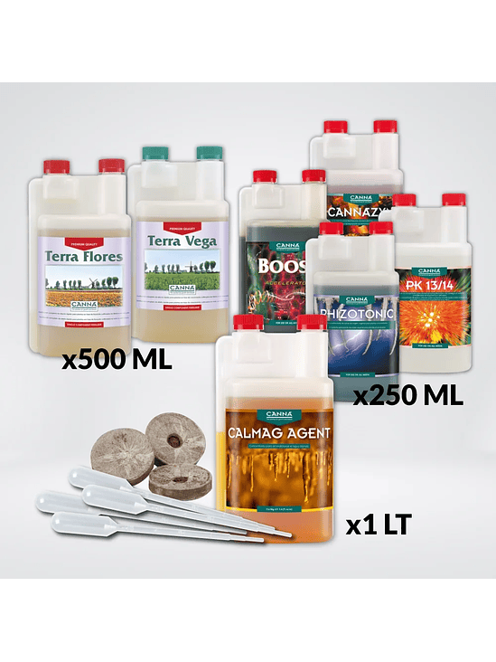 * PACK CANNA COMPLETO 500 ML Y 250ML 1