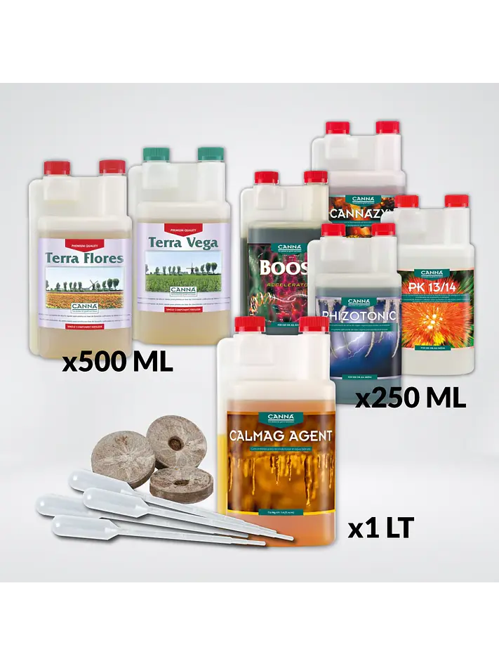 * Pack Canna Completo 500 Ml Y 250Ml 1
