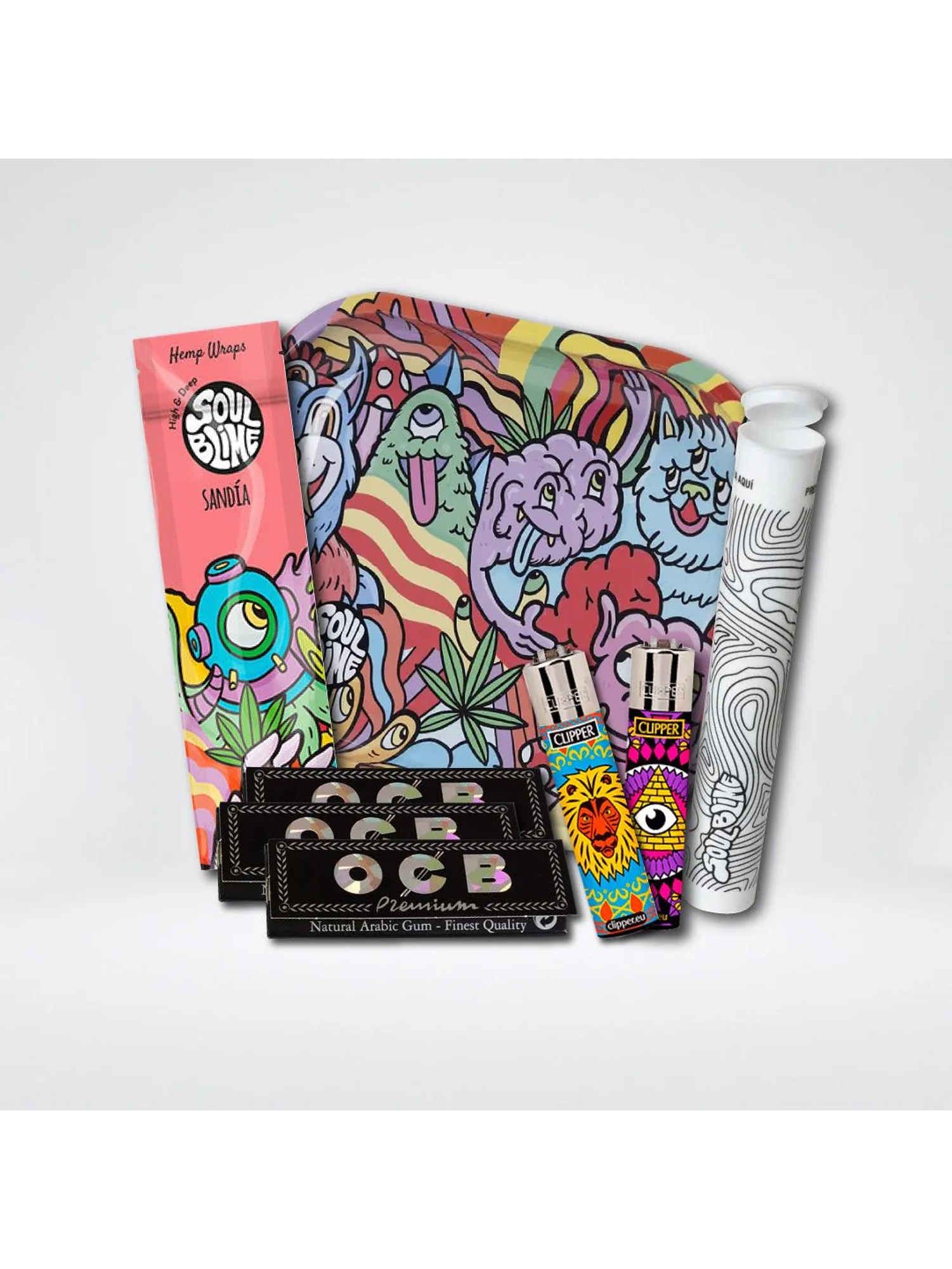 Pack Parafernalia Infaltable Medio Tropical 1