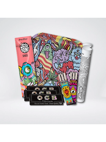 PACK PARAFERNALIA INFALTABLE MEDIO TROPICAL 1