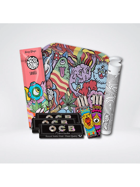 PACK PARAFERNALIA INFALTABLE MEDIO TROPICAL 1