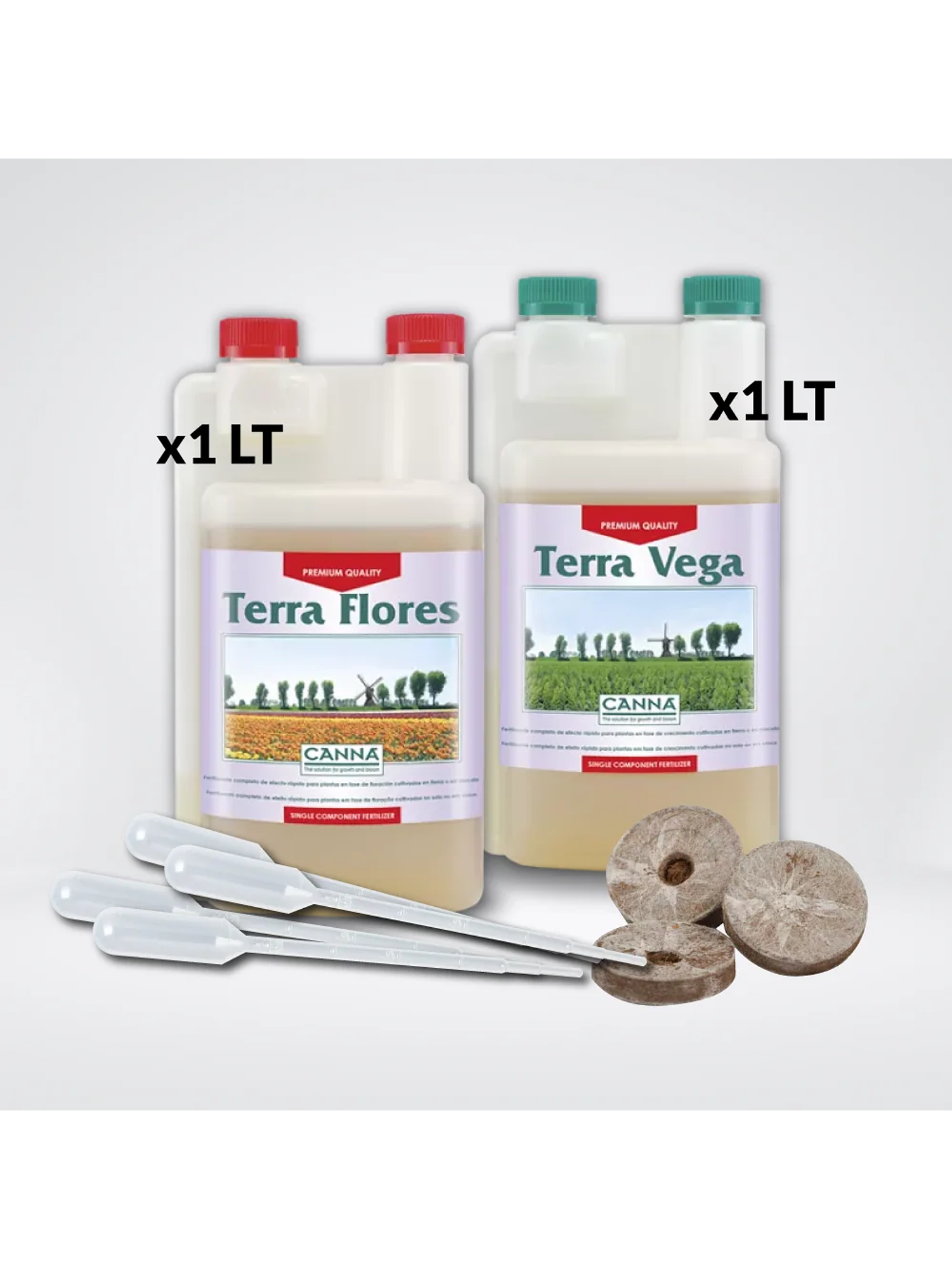 * Pack Canna Bases 1Lt 1